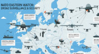 A graphic representation of NATO's Eastern Watch operation.