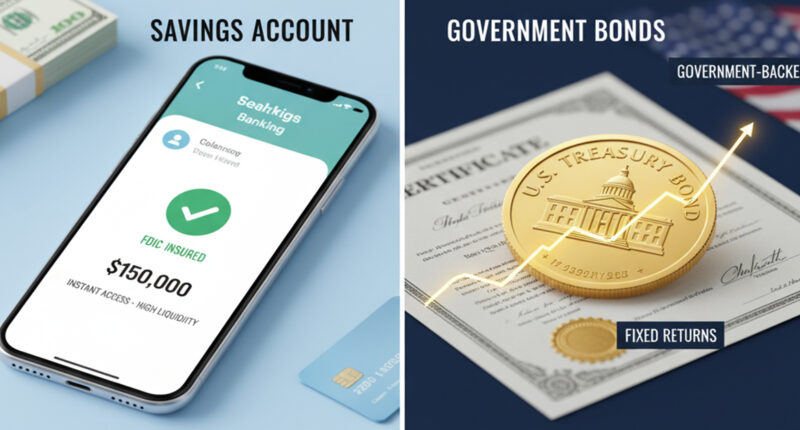 GOVERNMENT BONDS vs. SAVINGS ACCOUNT