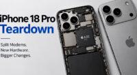 iPhone 18 Pro Teardown Reveals Split Modems and New Hardware