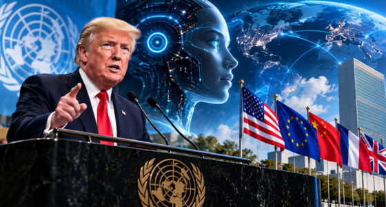 Trump Calls AI Super Intelligence as US Rejects Global Rules
