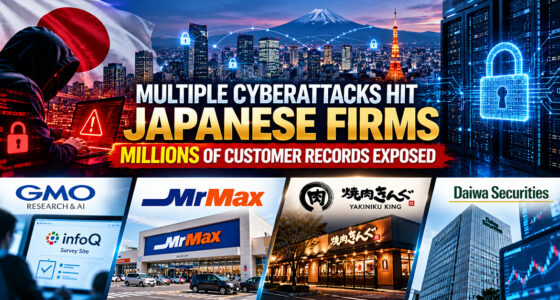 Japan Cyberattacks Expose Millions of Customer Records